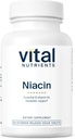 Vital Nutrients Niacin 500 mg | Men & Women için Timed-Release Niacin Supplement | Vitamin B3 Kalp Sağlığı ve Protein & Fat Metabolism | Gluten, Dairy, Soy Free | Non-GMO | 90 Tabletler