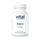 Vital Nutrients Niacin 500 mg | Men & Women için Timed-Release Niacin Supplement | Vitamin B3 Kalp Sağlığı ve Protein & Fat Metabolism | Gluten, Dairy, Soy Free | Non-GMO | 90 Tabletler