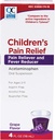 Çocuklar için kaliteli Seçenekler ve Ağrı Ölçümü, 5 ml başına 4fl oz Acetaminophen 160 mg, Ibuprofen & aspirin Free, Liquid Cold and Flu Medicine for Kids, Regular Strength OTC Drug
