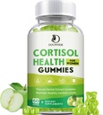 Cortisol Detox for Women Gummies, Cortisol Reducer Detox Manager, Μαγνήσιο Ashwagandha Rhodiola Rosea Herbal Complex for Mood/Focus & Sleep, Διατηρήστε Υγιεινή Cortisol Επίπεδα - 30 Ημέρα Vegan Προμήθεια