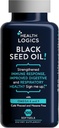 Sağlık Mantıkları Black Seed Oil, Cold Pressed, Omega 6 & 9 Essential Fatty Asits, Nigella Sativa'dan (100 Soft Gel Capsules) Zengin Kaynağı