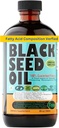 Black Seed Oil 8 Oz - Premium Nigella Sativa κρύο-Pressed Τουρκικό Μαύρο Κυμινέλαιο - Υψηλή δύναμη 3X Thymoquinone - Φυσική υποστήριξη - Super Food