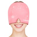 ZNÖCUETÖD Migraine Headache Relief Cap Hat Full Head Buz Paketi Soğutma Gel Buz Beanie Cold Cap Hot/Cold Compress Terapi for Sinus, Stres, Ger, Baş Ağrısı, Kadın, Kadın, Kadın