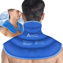 Insuwell Buz Paketi ve Omuzlar Soğuk Kombinasyonlar, Omuzlar için Büyük Üst Geri Soğuk Paketi, Omuzlar, Omuzlar, Hip, Blue Pack,