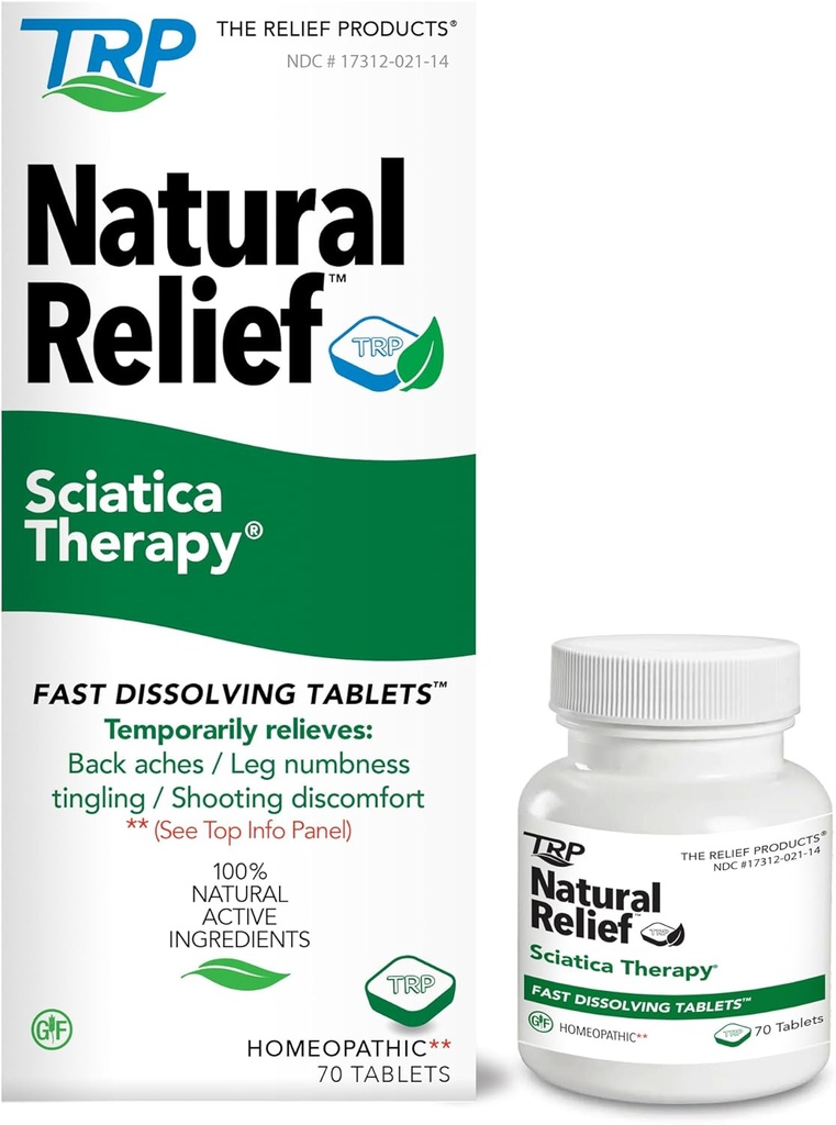 The Relief Products Scia Therapy Fast Discrypt Tabletleri -% 100 Doğal Aktif Malzemeler - 70 Kont