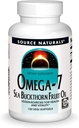 Source Naturals Omega-7 Sea Buckthorn Fruit Oil, Non-GMO, Vegan- Sourced for Health and Vitality* - 120 Vegan Softgels