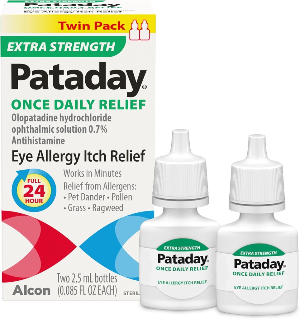 Pataday Once Daily Relief Extra Strength Relief 2.5 ml, 2 Count