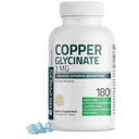 Bronson Copper Glycinate 3 mg Chelated Superior Abxia Non-GMO, 180 Vegetarian Tabletler