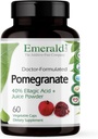 Emerald Laboratuvarlar Pomegranate Ekstraksiyon - Pomegranate Ekstraksiyon (4% Ellagic Acid) & Pomegranate Juice Toz Immune Response & Heart Support* - 60 Sebze Capsules (30-Day Supply)