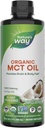 Nature's Way Organic MCT Oil, 16 Fl Oz, Brain and Body Fuel from Coconuts*, C8 Caprylic Acid ve C10 Capric Acid, Chem ve Paleo sertifikalı, Organik, Non-GMO Projesi Doğrulandı