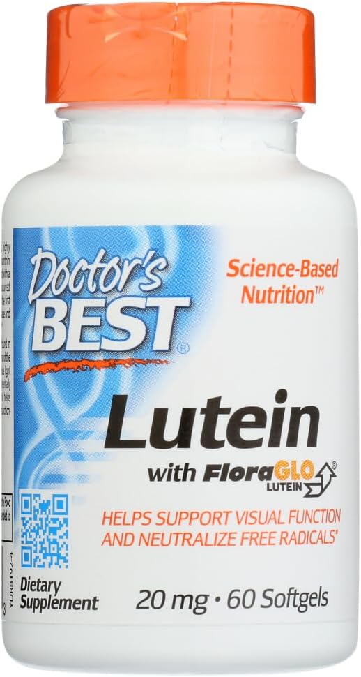 Doktor Eye Health için en iyi Lutein - 20 MG (60 Softgels)