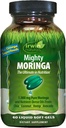 Irwin Naturals Mighty Moringa 1,000 mg - 60 Liquid Softgels - with Chia, Coconut, Hemp, Avacado & Omega Superfoods - 30 Total Servings