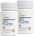Xtendlife GG Pure Geranylgeraniol for CoQ10, Bone, Muscle & Heart Support - 150mg GG Gold from Annatto Seeds - Ideal for Statin Users - 2 Moon Supply (Pack of 2)