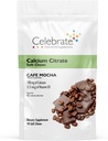 Celebrate Vitamins Bariatric Calcium Citrate Soft Chews with Vitamin D3, 500mg, Sugar-Free & Gluten-Free Calcium Citrate for Bariatric Patients, Cafe Mocha, 90 count