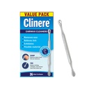 Καθαριστές αυτιών Clinere, Απλός καθαρισμός καναλιών και εργαλείο αφαίρεσης κεριών αυτιών, Itch Relief, Exfoliates, 36 Count