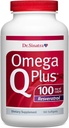 Dr. Sinatra Omega Q Plus 100 Resveratrol – Omega-3 Supplement Supports Heart Health ve 100 mg of CoQ10 ve Resveratrol (180 softgels) ile Antioksi Gücü Sağlıyor