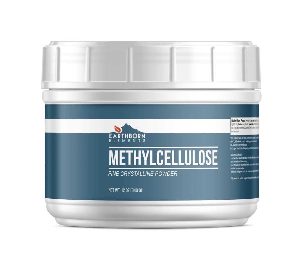 Earthborn Elements Mecellulose (12 oz), Emülsiyonlar veya Katkılar, Gıda Grade