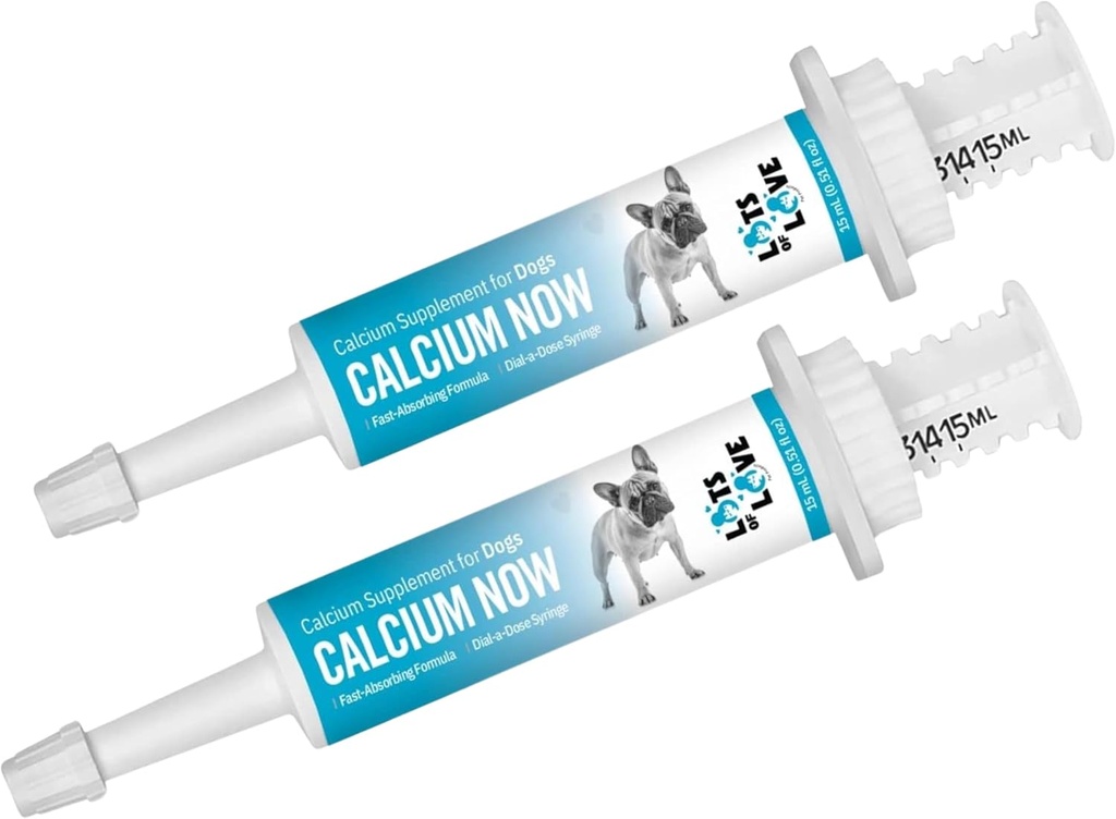 Kalsiyum Şimdi - Whelping Dogs için Oraldis - (15 ml Paste, Vanilla) (Pack of 2) - Köpekbalığı Tamamı - Breeders Dostu Köpekler için - birçok Love Pet Ürünleri