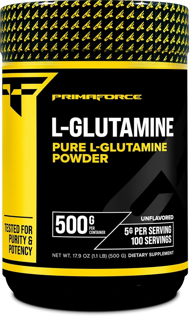 Primaforce L-Glutamine Toz 500 Grams (1.1 LBS)