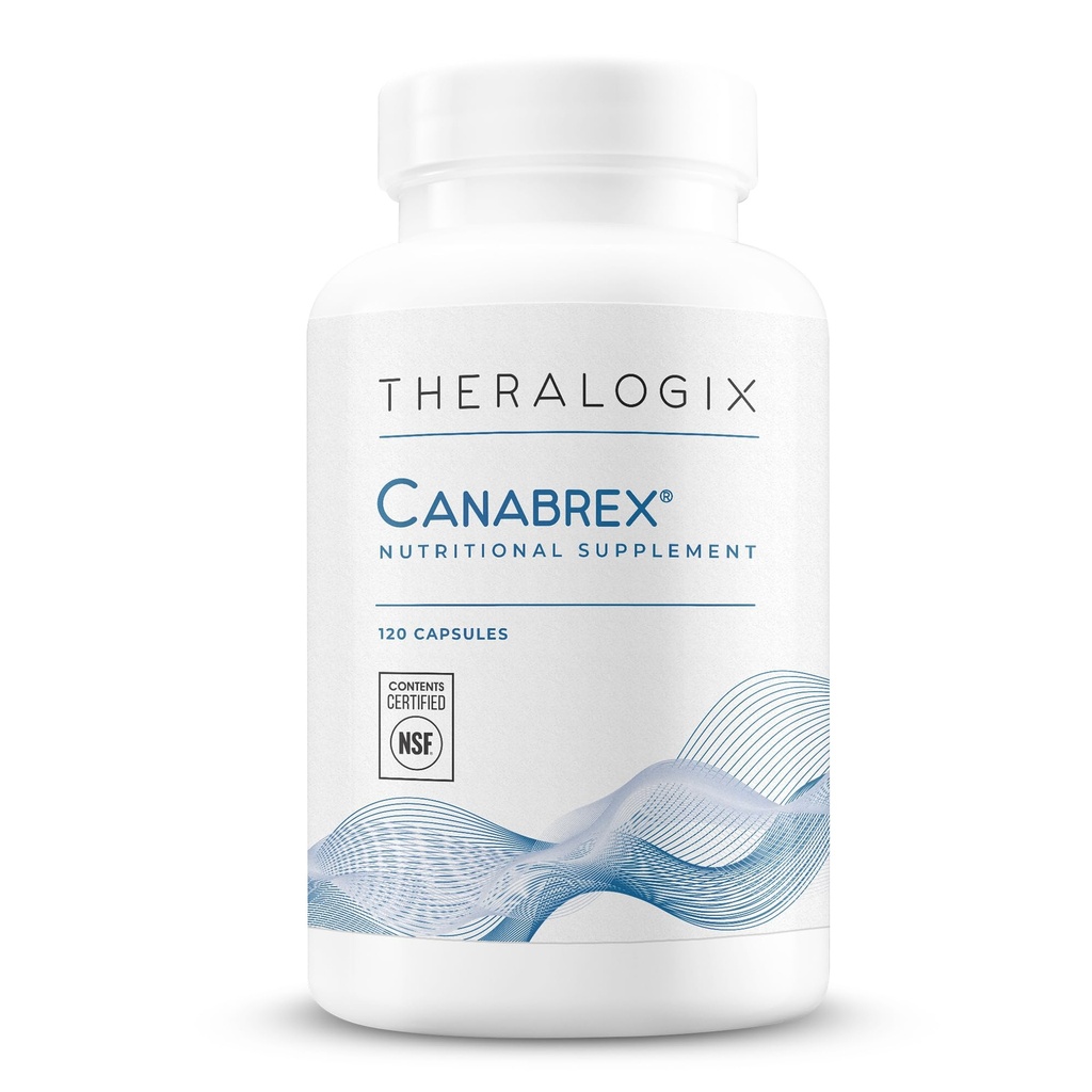 Theralogix Canabrex Palmitoylethanolamide (Pea) Supplement - 60-Day Supply - Joint Health Supplement for Women & Men - Sleep & Immune Support Supplement - NSF Certified - 120 Capsules