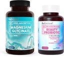 BioEmblem Magnesium Glycinate with Zinc and Beauty Probiotics