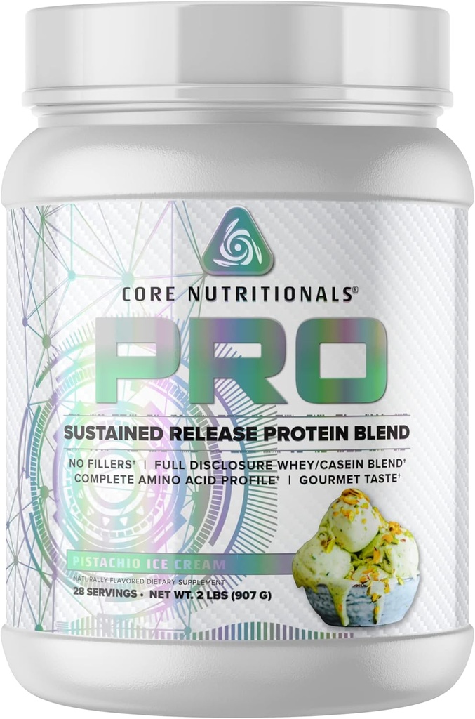 Core Nutritionals Pro Sustained Release proteini 27 Hizmet (Pistachio Ice Cream)