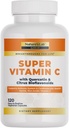 Εργαστήριο της φύσης Gold Super Vitamin C 1000mg – Υποστήριξη ανοσοποιητικού συστήματος – Περιέχει Bioflavonoids Complex & Quercetin – Μη Αcidic, Μη ΓΤΟ, Χωρίς γλουτένη, Vegan – 120 Κάψουλες (2 Μήνες Προσφορά)