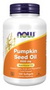 NOW Συμπληρώματα, Pumpkin Seed Oil 1000 mg με Απαραίτητα Λιπαρά Οξέα και Φυτοστερόλες, Ψυχρό Πατημένο, 100 Softgels