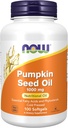 NOW Supplements, Pumpkin Seed Oil 1000 mg with Essential Fatty Acids and Phytosterols, Cold Pressed, 100 Softgels