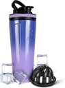 Shaker Ice 26 Oz Ανοξείδωτο μπουκάλι, Lilac Dreaming - Μονωμένο Γυμναστήριο Μπουκάλι νερό με πατενταρισμένο ενισχυτή, Reuseable για προπονήσεις, smoothies, Αθλητισμός