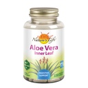 Nature's Life Aloe Vera Inside Leaf | Skin Health, Digestive Support & Regularity Formula | Fennel | Non-GMO & Vegan | No Fillers | 100 Veg Caps