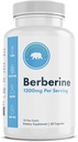 Berberine Supplement 1200 mg – 60 Vegan Capsules – Gluten Free, Non-GMO, Dairy Free – 30 Day Supply