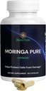 Moringa Αντιοξειδωτικά Κάψουλες - Natural Moringa Oleifera - 800 MG Ενέργεια, Μεταβολισμός, & Ανοσολογική Υποστήριξη.