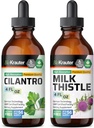 BIO KRAUTER Cilantro Tincture 4 Fl. Oz. & Milk Butle Tincture 4 Fl. Oz.