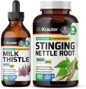 BIO KRAUTER Γάλα Γαϊδουράγκαθο Βάμμα 4 Fl. Oz. & Stinging Nettle 250 κάψουλες