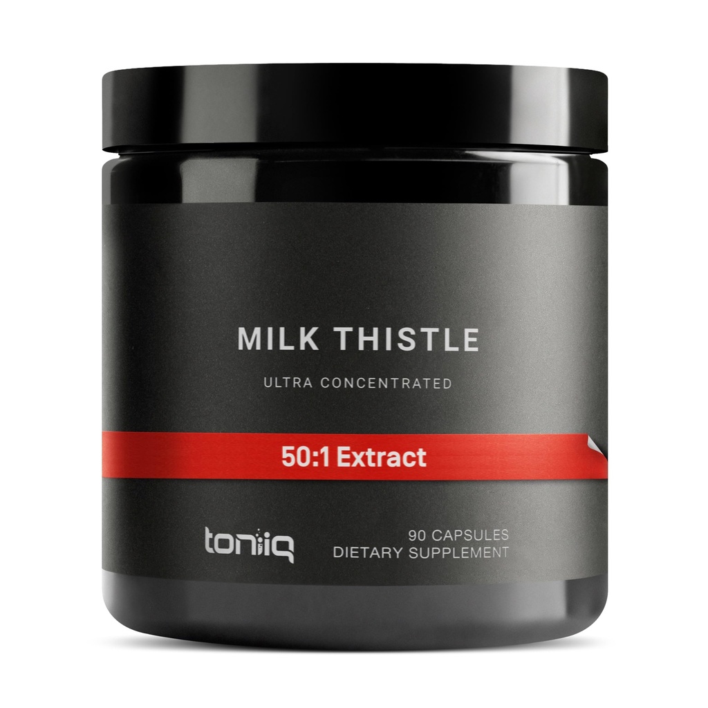 Γαϊδουράγκαθο - Ultra High Potency 50:1 Extract with 80% Silymarin - Εξαιρετικά συμπυκνωμένο - Third-party Lab Tested - 90 Κάψουλες
