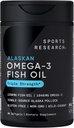 Spor Araştırması Triple Strength Omega 3 Fish Oil - Burpless Fish Oil Supplement w/EPA & DHA Fatty Acids from Single- Source Wild Alaska Pollock - 1250 mg, 90 ctt