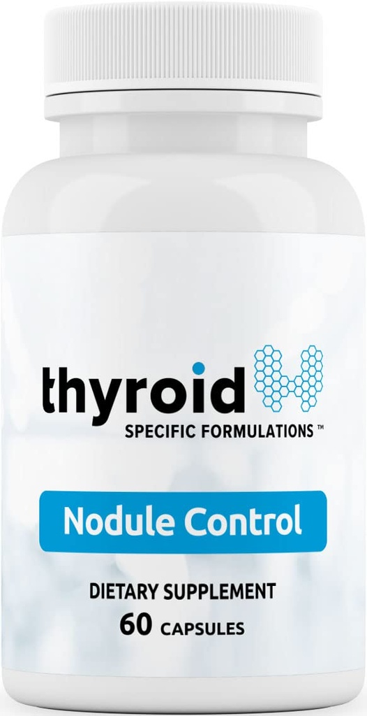 Nodule Control - Doktor Formulated Natural Thyroid Nodule Control Supports The Body to Help Yourroid Nodules -w/Spirulina, Boswellia, Turmeric, Inositol, Selenium, Prunella