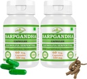Morsan Nutraveda'nın Rauwolfia Yılanina (Sarpgandha, Sarpagandha) Capsules | Highest Potency, 100% Herbal Ürün | 60 X 500 mg. Veg. Capsules (Brook of 2 Jar)