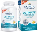 Kuzey Naturals Ultimate Omega, Lemon Flavor - 210 Soft Gels - 1280 mg Omega-3 - EPA & DHA ile Yüksek Yeterli Balık Yağı - Beyin ve Kalp Sağlığını Teşvik - Non-GMO - 105 Servisler