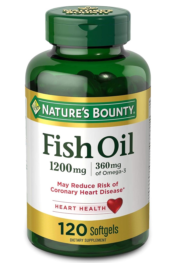 NBTY Fsh Oil 1200mg 24x120 SGL ΗΠΑ