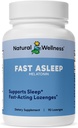 Doğal Wellness Hızlı Asleep – Hızlı Teklif Melatonin Lozenges for Restful Sleep, Relaxation & Jet Lag Relief –Fast-Dis deploy Cherry Flavor Sleep Aid – Non-Habit Creation, Wake yenilendi – 90 Lozenges