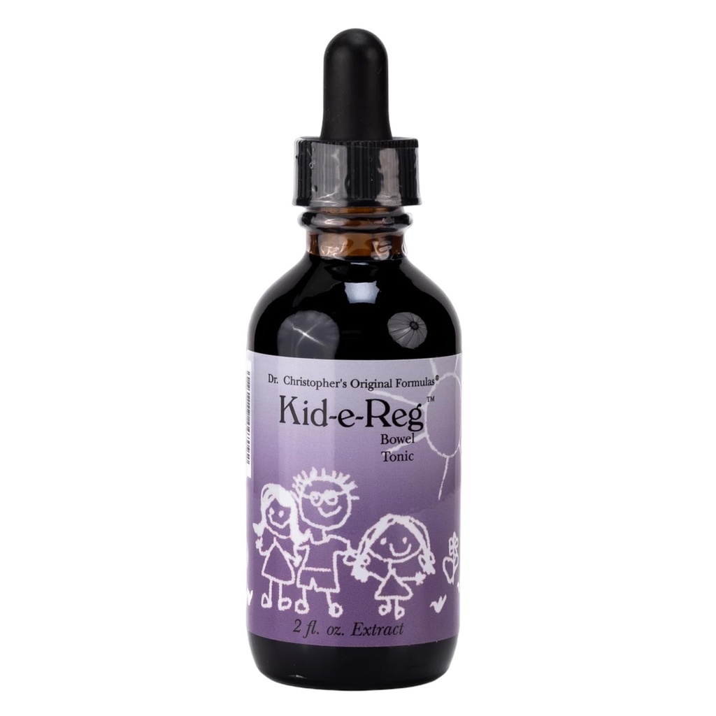 Christopher's Original Formulas Kid-e-Reg Bowel Tonic – Φυτική Φόρμουλα για Παιδιά – Μεγάλη Γεύση – 2 oz