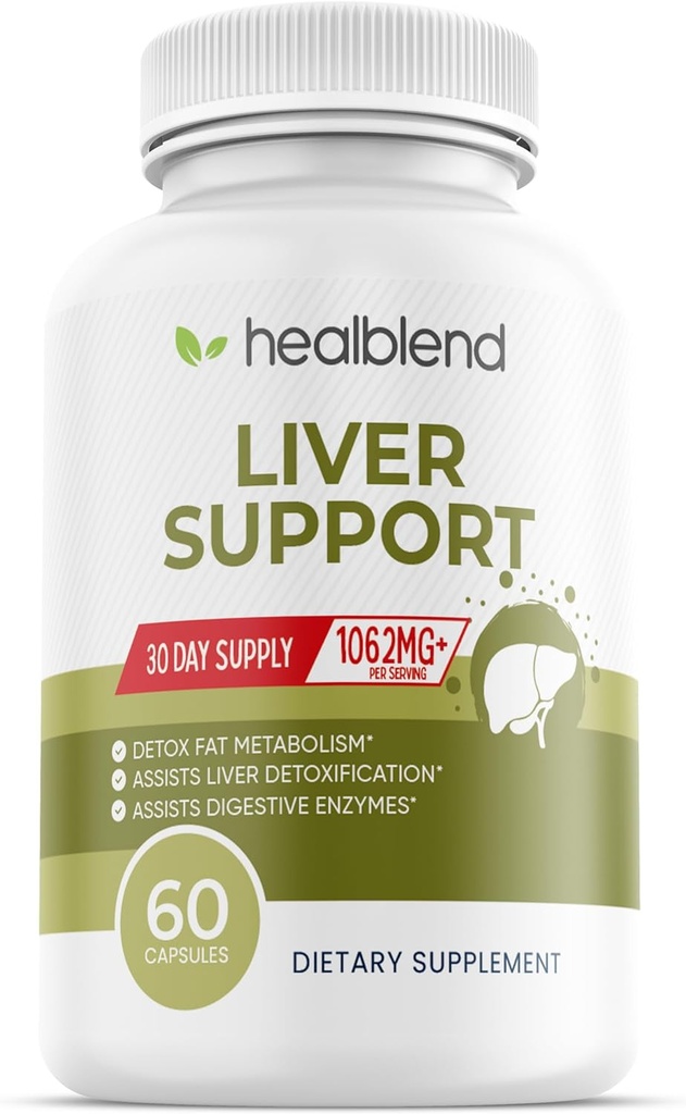 Liver Support - Doğal Süt Butle ve çinko Supplement - Detox ve Cleanse The Liver, Supports Digestive Health and Detoxification - 60 Veggie Capsules (30 Days Supply)