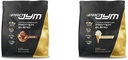 Pro JYM Protein Tozu Whey, Casein, Milk & Egg Isolates - Rocky Road & Tahitian Vanilla Bean Flavors, 4.3lb & 45 Servisler