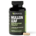 Respiratory Health için Mullein Leaf Capsules - 5000 mg Lung Support ve Immune Function - 90 Kont - Vegan, Non-GMO Capsules - Herbal Supplement for Daily Wellness - 3 Ay Supply