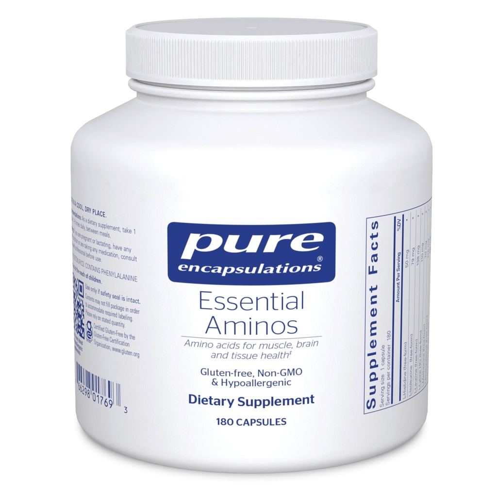 Saf Encapsulations Essential replicas - Kas Recovery Support & Health* - Leucine, Threonine & Tryptophan - 180 Capsules