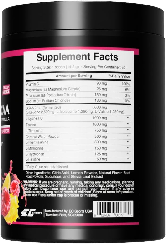 EC Sports replica BCAAs + EAAs