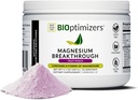 BIOptimizers Magnesium Breakthrough Drink - 8 Μορφές του μαγνησίου, ηλεκτρολύτες, υγεία του ύπνου, άγχος, αποκατάσταση μυών, υποστήριξη της καρδιάς 