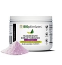 BIOptimizers Magnezyum Breakthrough Drink - 8 Forms of Magnezyum, Electrolytes, Sleep Health, Stress, Muscle Recovery, Heart Support | Glycinate, Citrate, Malate - Meyve Zümrü